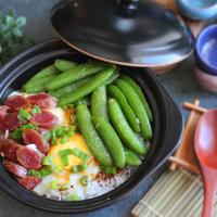 腊肠煲仔饭图片