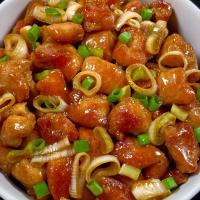 大葱烧鸡肉的做法