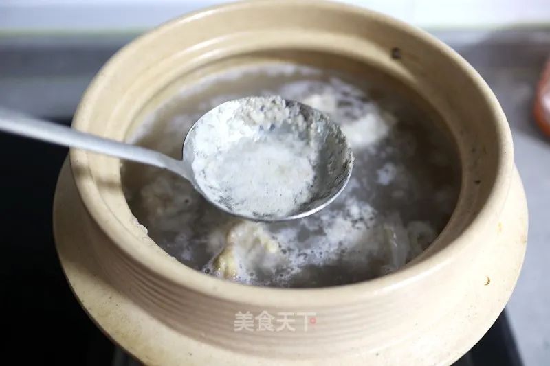 猪肚腔骨山药汤的做法