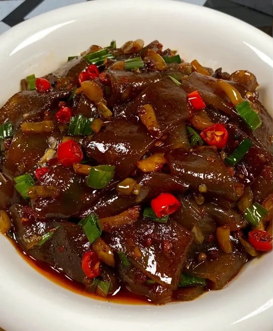 榨菜炒苕皮的做法