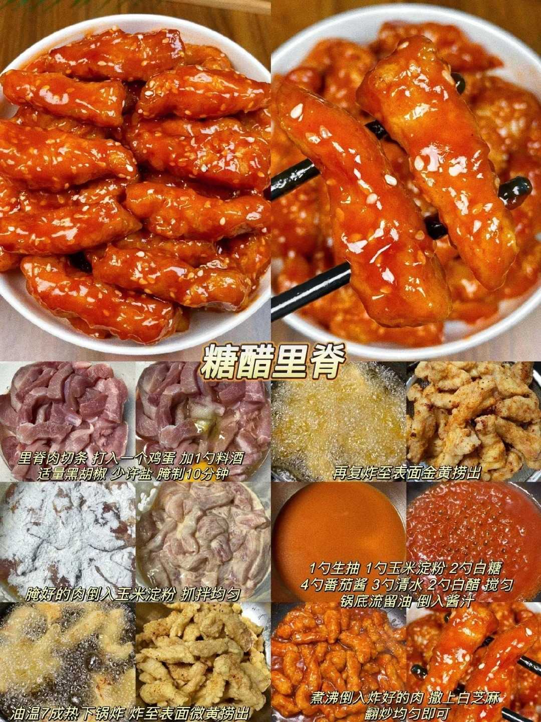 糖醋里脊的美味做法