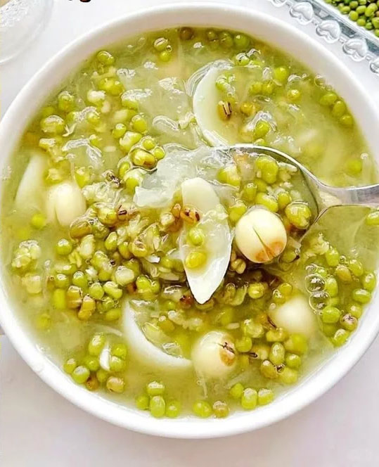 银耳绿豆汤的做法