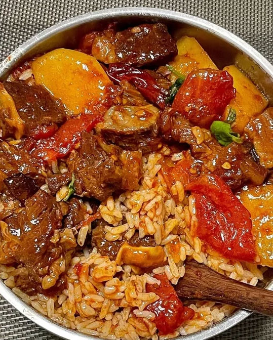 土豆炖牛腩的制作方法