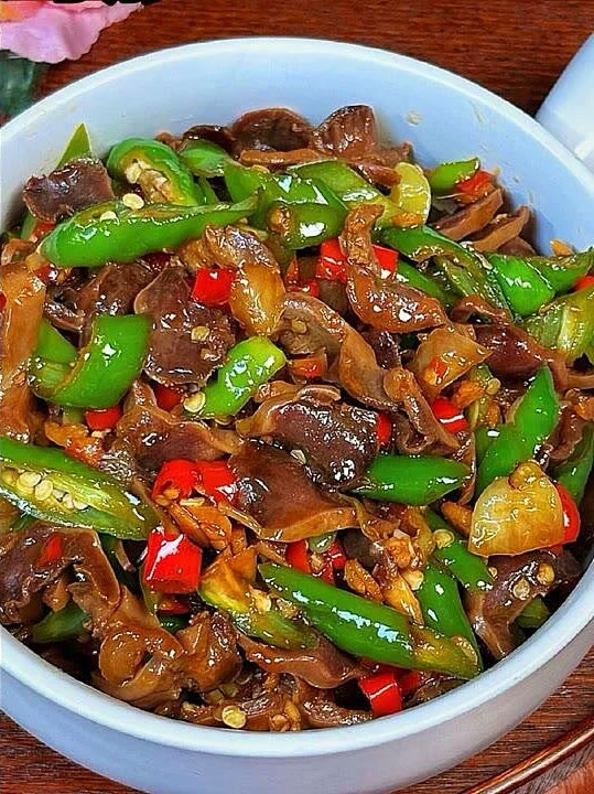 小炒鸡胗的做法