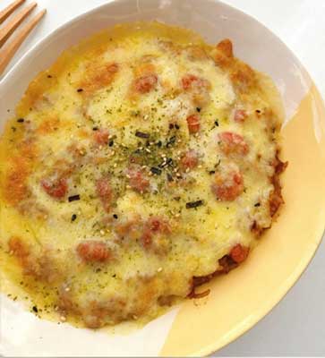 小龙虾芝士焗饭的做法