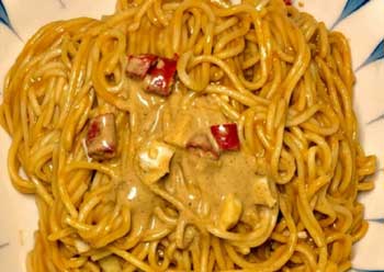 麻酱拌面的做法