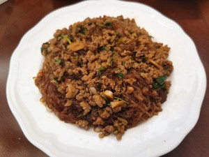 肉末粉条的做法！超下饭的家常菜