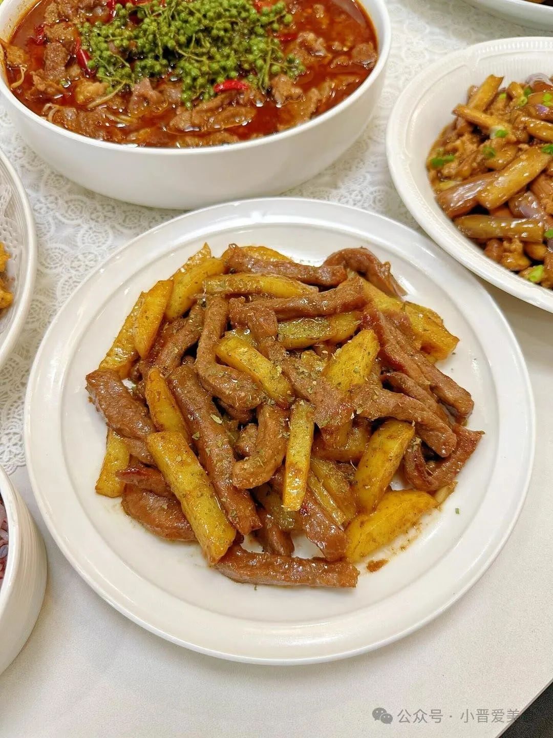 牛排炸土豆条的做法