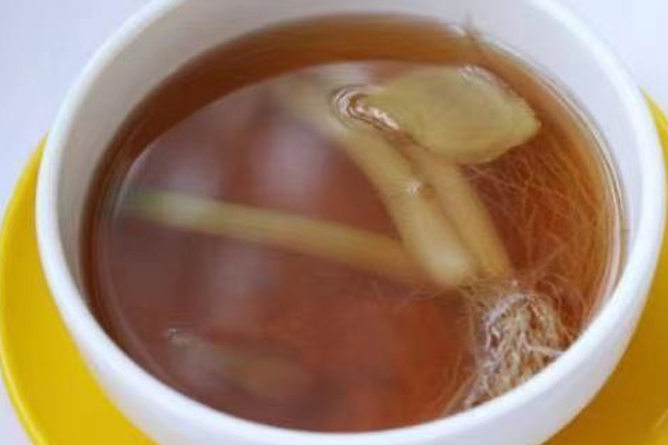 生姜葱白红糖水的功效与作用