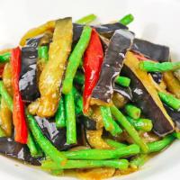 茄子炒豆角的做法！健胃补肾！