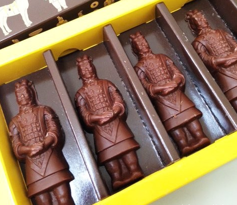 巧克力兵马俑可以吃吗 巧克力兵马俑火了吗