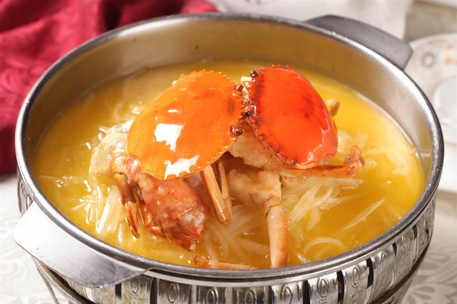 螃蟹美食高清图片 清蒸螃蟹美食图片