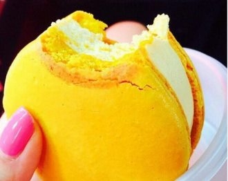 芒果味的马卡龙 马卡龙芒果干饼酸奶棒