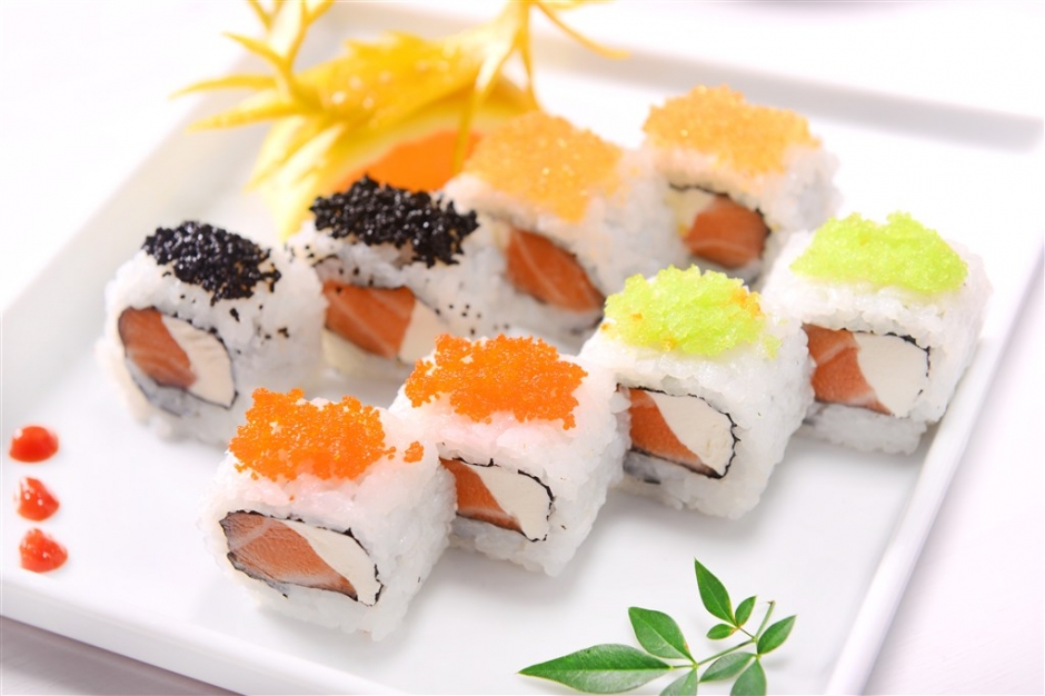 日本寿司图片高清 一起做日本寿司美食