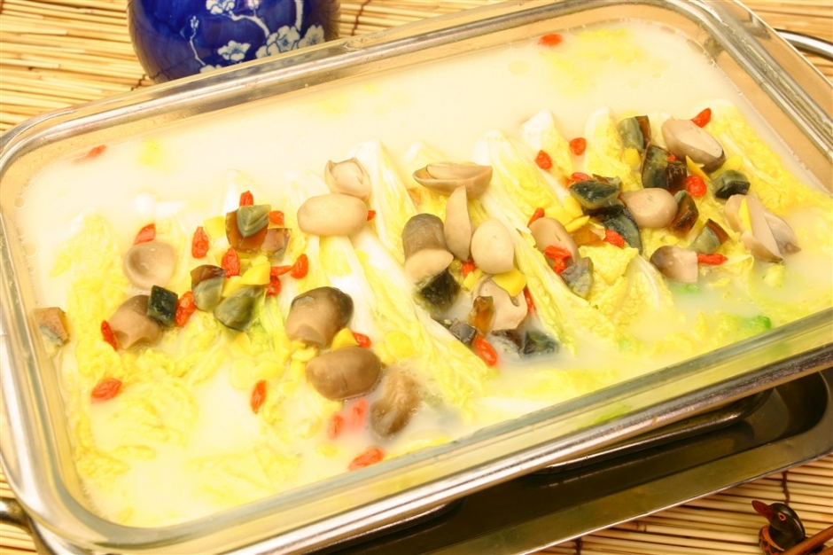 小碗菜美食照片 鸡蛋汤家常菜的照片