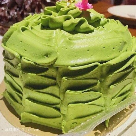 抹茶奶油蛋糕烘焙 抹茶奶油蛋糕