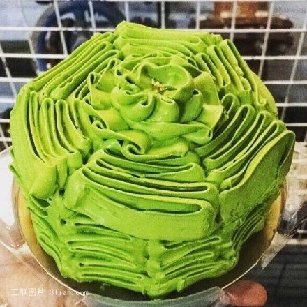 抹茶奶油蛋糕烘焙 抹茶奶油蛋糕