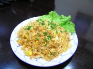 辣白菜炒饭图片大全 韩式辣白菜芝士炒饭教程