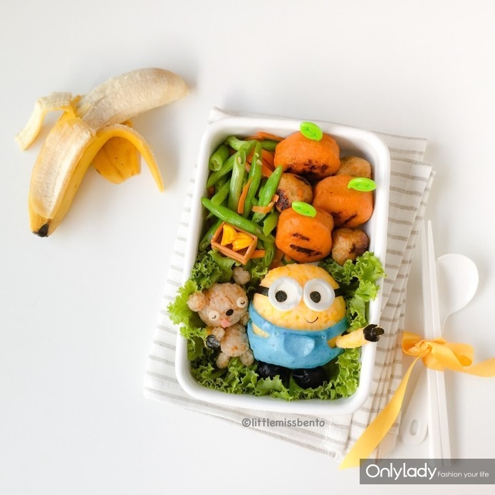 小黄人吃美食 小黄人里的美食