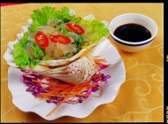 老醋海蜇头金针菇大头菜的做法 酒店糖醋海蜇头的做法大全
