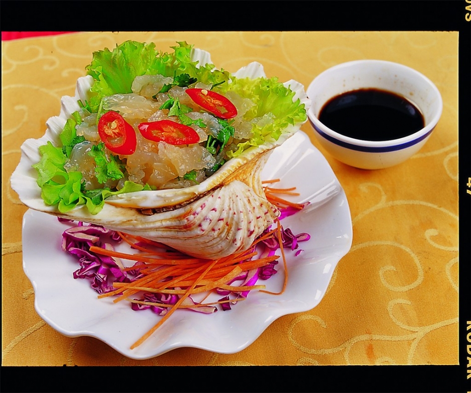 老醋海蜇头金针菇大头菜的做法 酒店糖醋海蜇头的做法大全