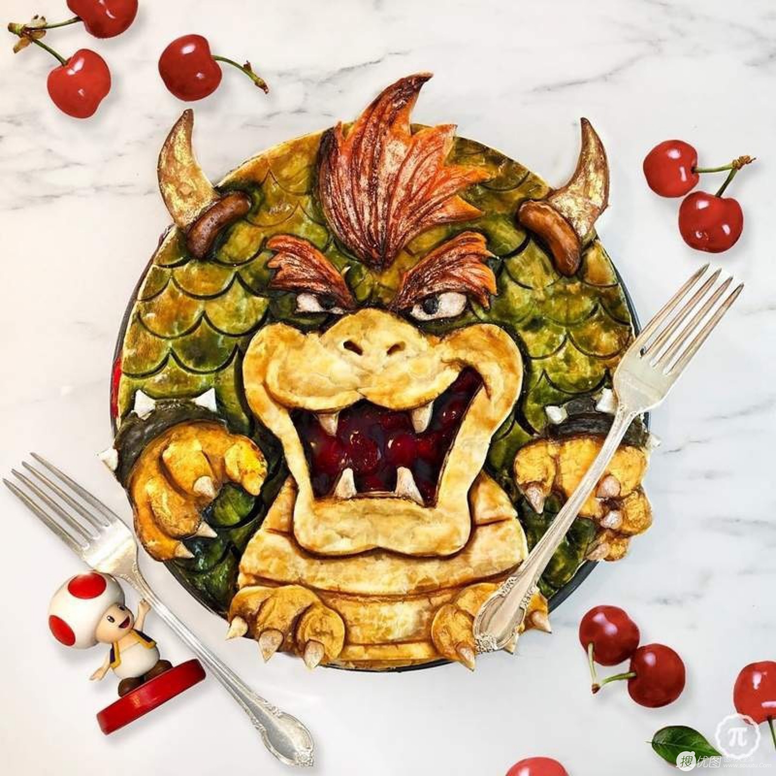 餐桌上的美食创意画 传统美食主题画