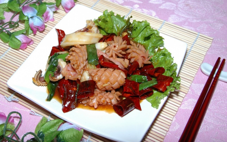 鲁菜双花 鲁菜油爆双花正宗做法