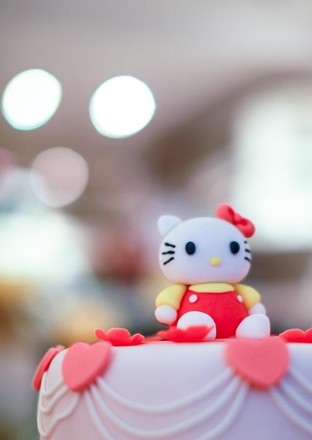 hello kitty蛋糕 面包新语hellokitty蛋糕