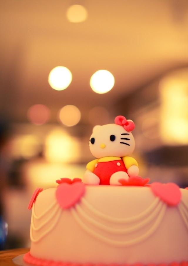 hello kitty蛋糕 面包新语hellokitty蛋糕