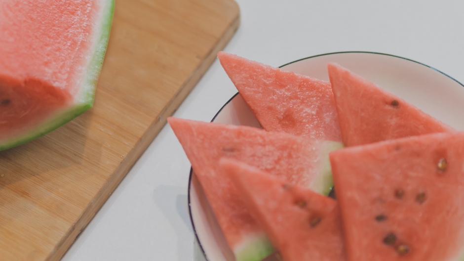 夏日小清新西瓜 小清新夏日西瓜照片