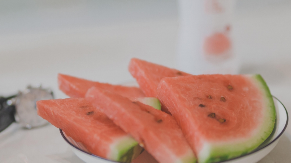 夏日小清新西瓜 小清新夏日西瓜照片