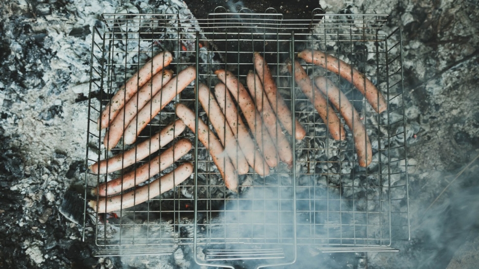 烤肠美食图片 诱人有食欲的烤肠图片
