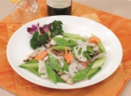 荷塘小炒美食图片 粤菜荷塘小炒图片
