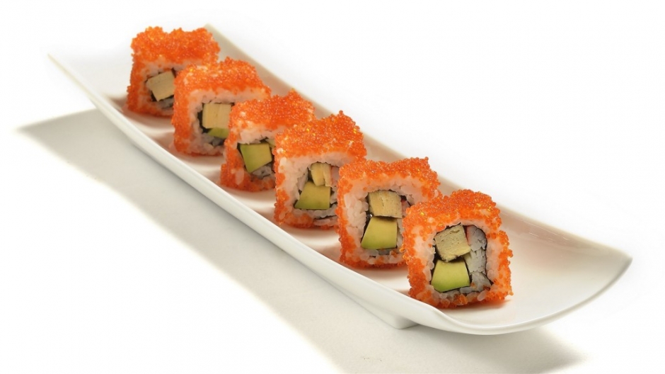 日本料理寿司卷系列教程 吃寿司卷和生鱼片
