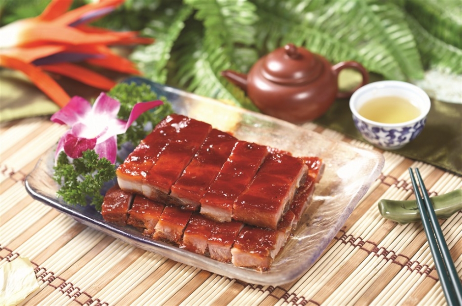 蜜汁烧排骨高清图片 烧蜜汁排骨做法