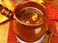 滋补土鸡汤菜品图片 杂菌菇炖老鹅图片大全
