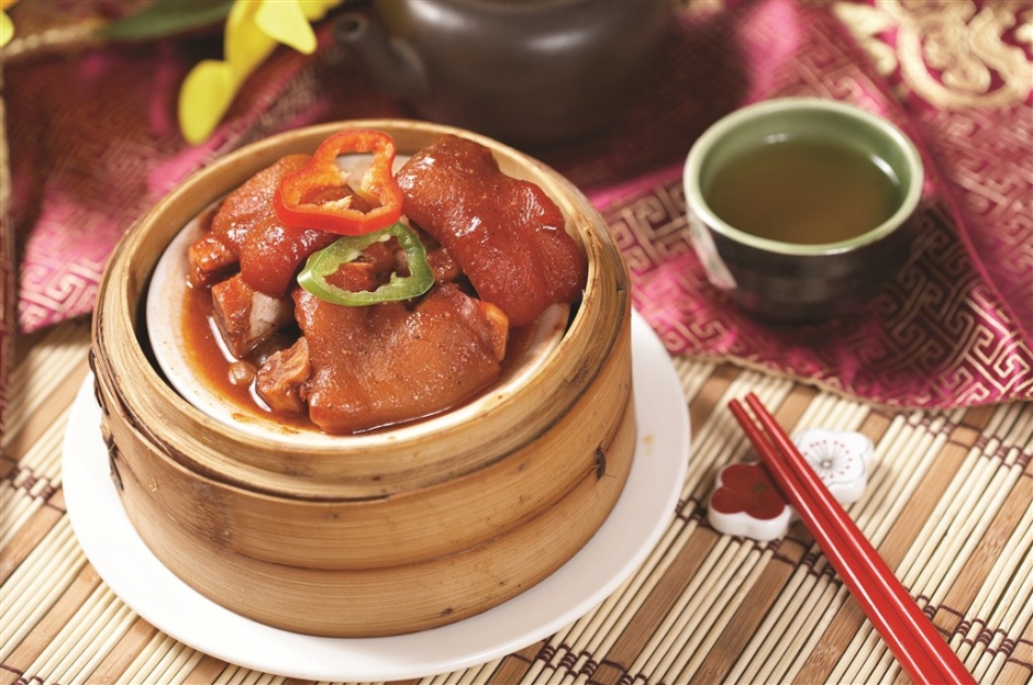 爆炒猪蹄的做法湘菜 猪手菜品图片大全