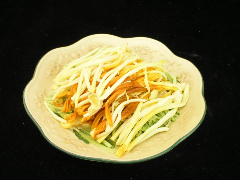 精品凉菜凉拌金针菇 凉拌金针菇精美图片