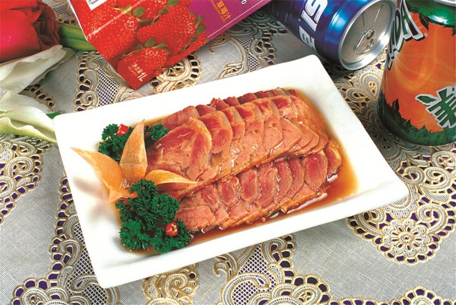 烧腊凉菜的照片 烧椒牛肉凉菜图片