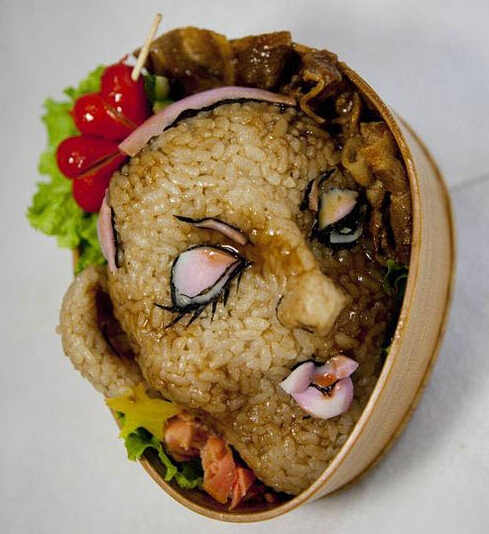 动漫人物“黑暗料理”也是醉了