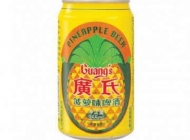 广氏菠萝啤酒酒精度 广氏菠萝啤酒是酒吗