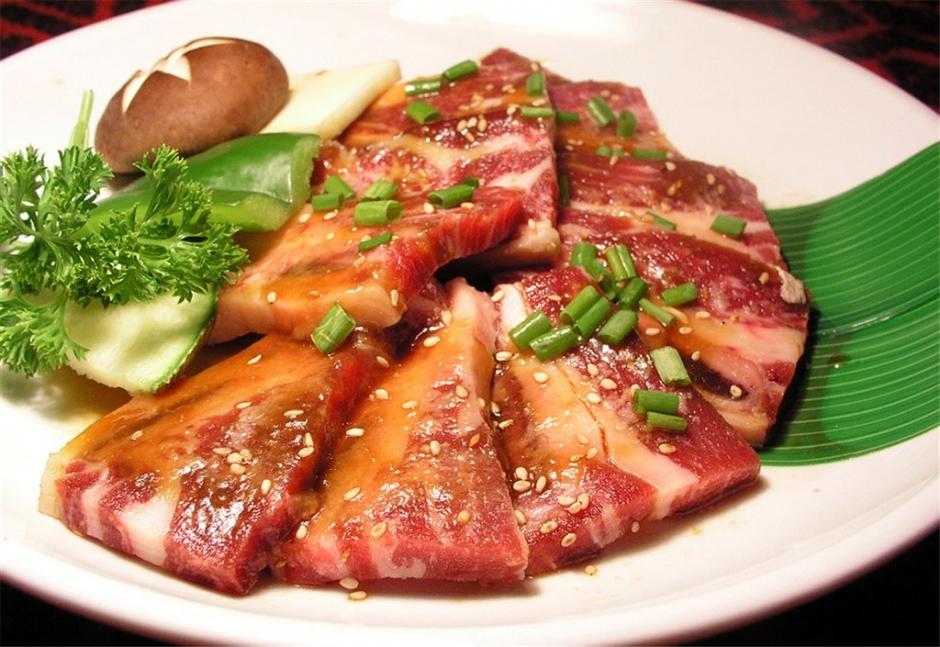4张照片的美食模版 日式菜品图案