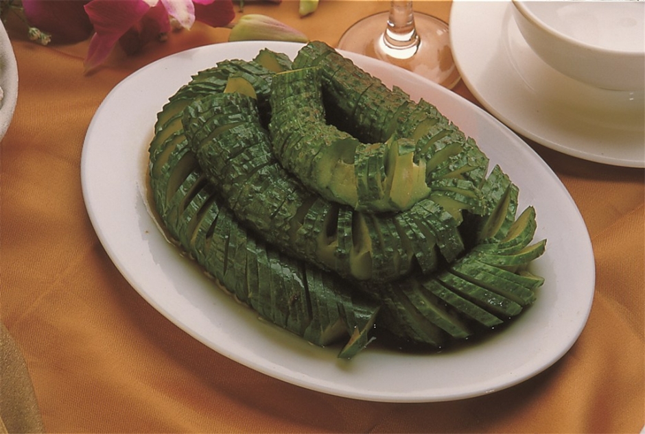 美食凉菜黄瓜素材 凉菜酱黄瓜图片大全