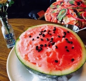 西瓜冰激凌头像 西瓜冰激凌的做法视频