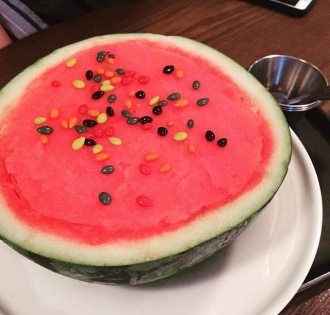 西瓜冰激凌头像 西瓜冰激凌的做法视频