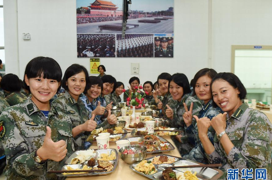 舌尖上的阅兵训练基地3354优质美食助力阅兵训练笔记